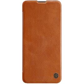 Nillkin Qin Case Case for Xiaomi Redmi Note 11 Pro+ (China) / Redmi Note 11 Pro (China) / Mi11i HyperCharge Camera Protector Holster Cover Flip Case Brown | Techbox
