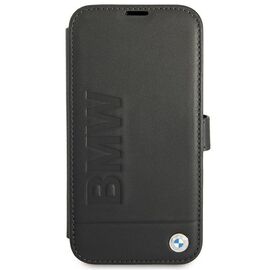 Etui BMW BMFLBKP13SSLLBK iPhone 13 mini 5,4" czarny/black book Signature | Techbox