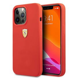 Ferrari FESSIHCP13XRE iPhone 13 Pro Max 6.7" red/red hardcase Silicone | Techbox
