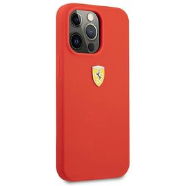 Ferrari FESSIHCP13XRE iPhone 13 Pro Max 6.7" red/red hardcase Silicone | Techbox