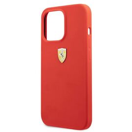 Ferrari FESSIHCP13XRE iPhone 13 Pro Max 6.7" red/red hardcase Silicone | Techbox