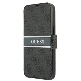 Guess GUBKP13S4GDGR iPhone 13 mini 5.4" grey/grey book 4G Stripe | Techbox