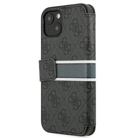 Guess GUBKP13S4GDGR iPhone 13 mini 5.4" grey/grey book 4G Stripe | Techbox