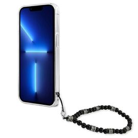 Guess GUHCP13LKPSBK iPhone 13 Pro / 13 6.1" Transparent hard case Black Pearl | Techbox