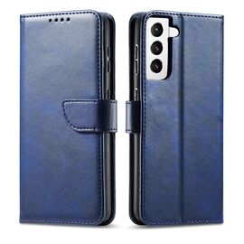 Magnet Case Elegant Case Cover Flip Cover Samsung Galaxy S22 + (S22 Plus) Blue - Samsung Cases - Cases - Techbox