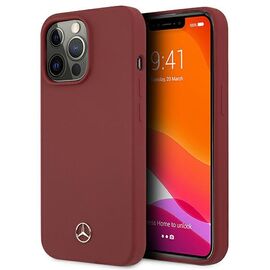 Mercedes MEHCP13LSILRE iPhone 13 Pro / 13 6,1" czerwony/red hardcase Silicone Line | Techbox