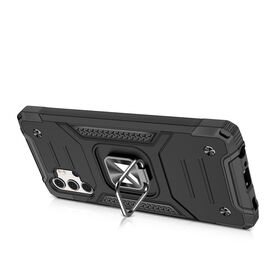 Wozinsky Ring Armor Armored Hybrid Case Cover + Magnetic Mount for Samsung Galaxy A73 gold | Techbox