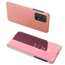Clear View Case flip cover for Samsung Galaxy A73 pink | Techbox