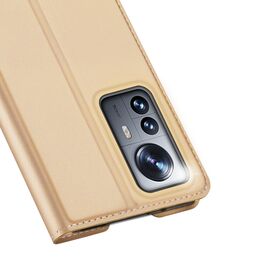 Dux Ducis Skin Pro Holster Cover Flip Cover for Xiaomi 12 Pro gold | Techbox