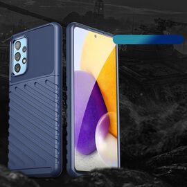 Thunder Case flexible armored cover for Samsung Galaxy A73 blue | Techbox