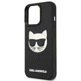 Karl Lagerfeld KLHCP13LCH3DBK 13 Pro / 13 6,1" czarny/black hardcase 3D Rubber Choupette - Uncategorized Cases (2) - Cases - Techbox