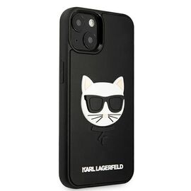 Karl Lagerfeld KLHCP13SCH3DBK 13 mini 5,4" czarny/black hardcase 3D Rubber Choupette - Apple Cases - Cases - Techbox