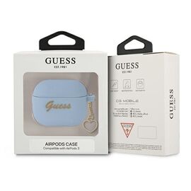 Guess GUA3LSCHSB AirPods 3 cover blue / blue Silicone Charm Collection - Smartphone Accessories - Cables & Accessories - Techbox