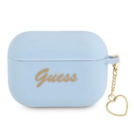 Guess GUAPLSCHSB AirPods Pro cover blue / blue Silicone Charm Collection - Smartphone Accessories - Cables & Accessories - Techbox
