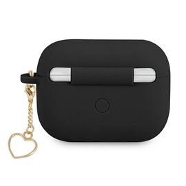 Guess GUAPLSCHSK AirPods Pro cover black / black Silicone Charm Collection - Smartphone Accessories - Cables & Accessories - Techbox