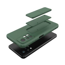 Wozinsky Kickstand Case Silicone Stand Cover for Xiaomi Redmi 10 Black | Techbox