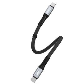 Dudao L10C USB-C - USB-C PD cable 100W 5A 0.23m - black | Techbox