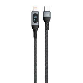 Dudao USB Type C - Lightning cable fast charging PD 20W 1m black (L7MaxL) | Techbox