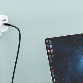 Dudao USB Type C - Lightning cable fast charging PD 20W 1m black (L7MaxL) | Techbox