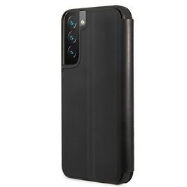 Etui BMW BMBKS22MPUCARTCBK S22+ S906 czarny/black bookcase M Collection Triangles | Techbox