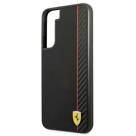 Ferrari FESAXHCS22MBK S22+ S906 black/black hardcase On Track Carbon Stripe | Techbox