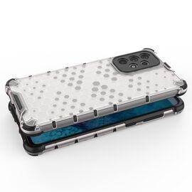 Honeycomb case armored cover with a gel frame for Samsung Galaxy A73 blue | Techbox
