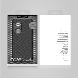 Nillkin Textured Case durable reinforced case with gel frame and nylon back for Honor 50 Pro black | Techbox