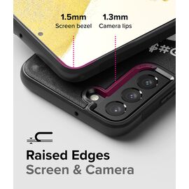 Ringke Onyx Design Durable Cover Case for Samsung Galaxy S22 + (S22 Plus) black (X) () - Samsung Cases - Cases - Techbox