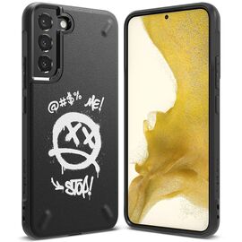Ringke Onyx Design Durable TPU Cover for Samsung Galaxy S22 + (S22 Plus) black (Graffiti) () - Uncategorized Cases (2) - Cases - Techbox