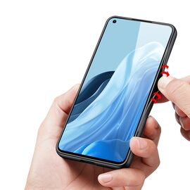 Dux Ducis Fino case cover covered with nylon material Oppo Reno7 Pro 5G black | Techbox