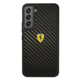 Ferrari FEHCS22SFCAK S22 S901 black / black hardcase On Track Real Carbon - Samsung Cases - Cases - Techbox