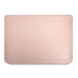Guess Saffiano Triangle Logo case for a 16" laptop - pink | Techbox