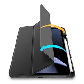 Dux Ducis Toby Armored Flip Smart Case for Oppo Pad with Stylus Holder Black | Techbox