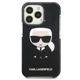 Karl Lagerfeld KLHCP13LTPEIKK iPhone 13 Pro / 13 6,1" hardcase czarny/black Iconik Karl | Techbox