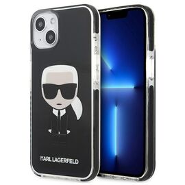 Karl Lagerfeld KLHCP13STPEIKK iPhone 13 mini 5,4 "hardcase black / black Iconik Karl - Apple Cases - Cases - Techbox