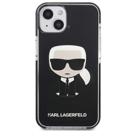 Karl Lagerfeld KLHCP13STPEIKK iPhone 13 mini 5,4 "hardcase black / black Iconik Karl - Apple Cases - Cases - Techbox