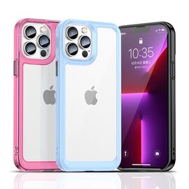 Outer Space Case Case for iPhone 12 Pro Max Hard Cover with Gel Frame Red | Techbox
