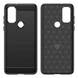 Carbon Case Flexible Cover Sleeve Motorola Moto G Play 2022 black - Uncategorized Cases (2) - Cases - Techbox