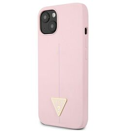 Guess GUHCP13SSLTGU iPhone 13 mini 5.4 "purple / purple hardcase Silicone Triangle - Apple Cases - Cases - Techbox