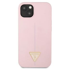 Guess GUHCP13SSLTGU iPhone 13 mini 5.4 "purple / purple hardcase Silicone Triangle - Apple Cases - Cases - Techbox