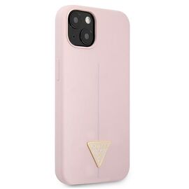 Guess GUHCP13SSLTGU iPhone 13 mini 5.4 "purple / purple hardcase Silicone Triangle - Apple Cases - Cases - Techbox