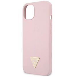 Guess GUHCP13SSLTGU iPhone 13 mini 5.4 "purple / purple hardcase Silicone Triangle - Apple Cases - Cases - Techbox
