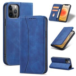 Magnet Fancy Case Case for iPhone 12 Pro Max Pouch Card Wallet Card Stand Blue - Apple Cases - Cases - Techbox
