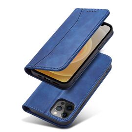 Magnet Fancy Case Case for iPhone 12 Pro Max Pouch Card Wallet Card Stand Blue - Apple Cases - Cases - Techbox