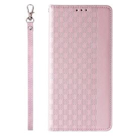 Magnet Strap Case Case for iPhone 13 Pro Max Pouch Wallet + Mini Lanyard Pendant Pink - Apple Cases - Cases - Techbox