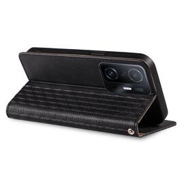 Magnet Strap Case Case for Xiaomi Redmi Note 11 Pro Pouch Wallet + Mini Lanyard Pendant Black - Xiaomi Cases - Cases - Techbox