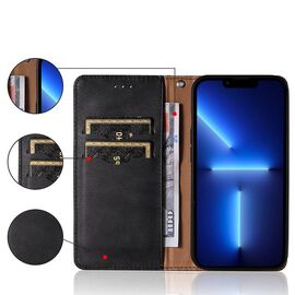 Magnet Strap Case Case for Xiaomi Redmi Note 11 Pro Pouch Wallet + Mini Lanyard Pendant Black - Xiaomi Cases - Cases - Techbox