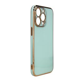 Lighting Color Case for Xiaomi Redmi Note 11 gel cover with gold frame mint | Techbox
