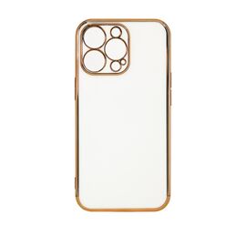 Lighting Color Case for Xiaomi Redmi Note 11 gel cover with gold frame white - Uncategorized Cases (2) - Cases - Techbox