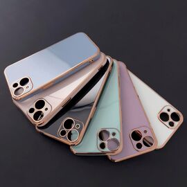 Lighting Color Case for Xiaomi Redmi Note 11 gold frame gel cover blue | Techbox